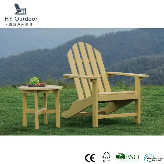 Adirondack Table and Chair